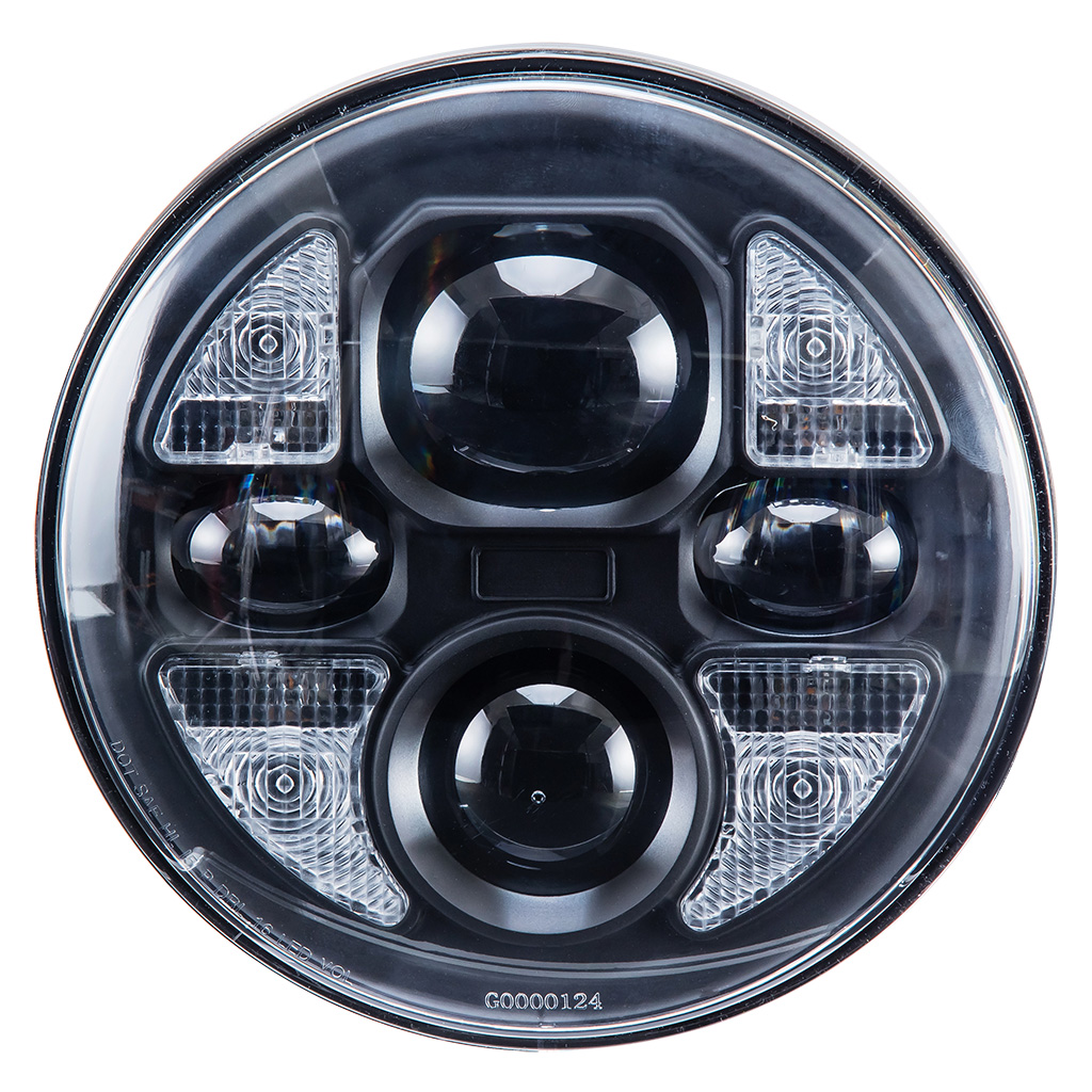 7英吋圓形多功能LED大燈-HL-UV035